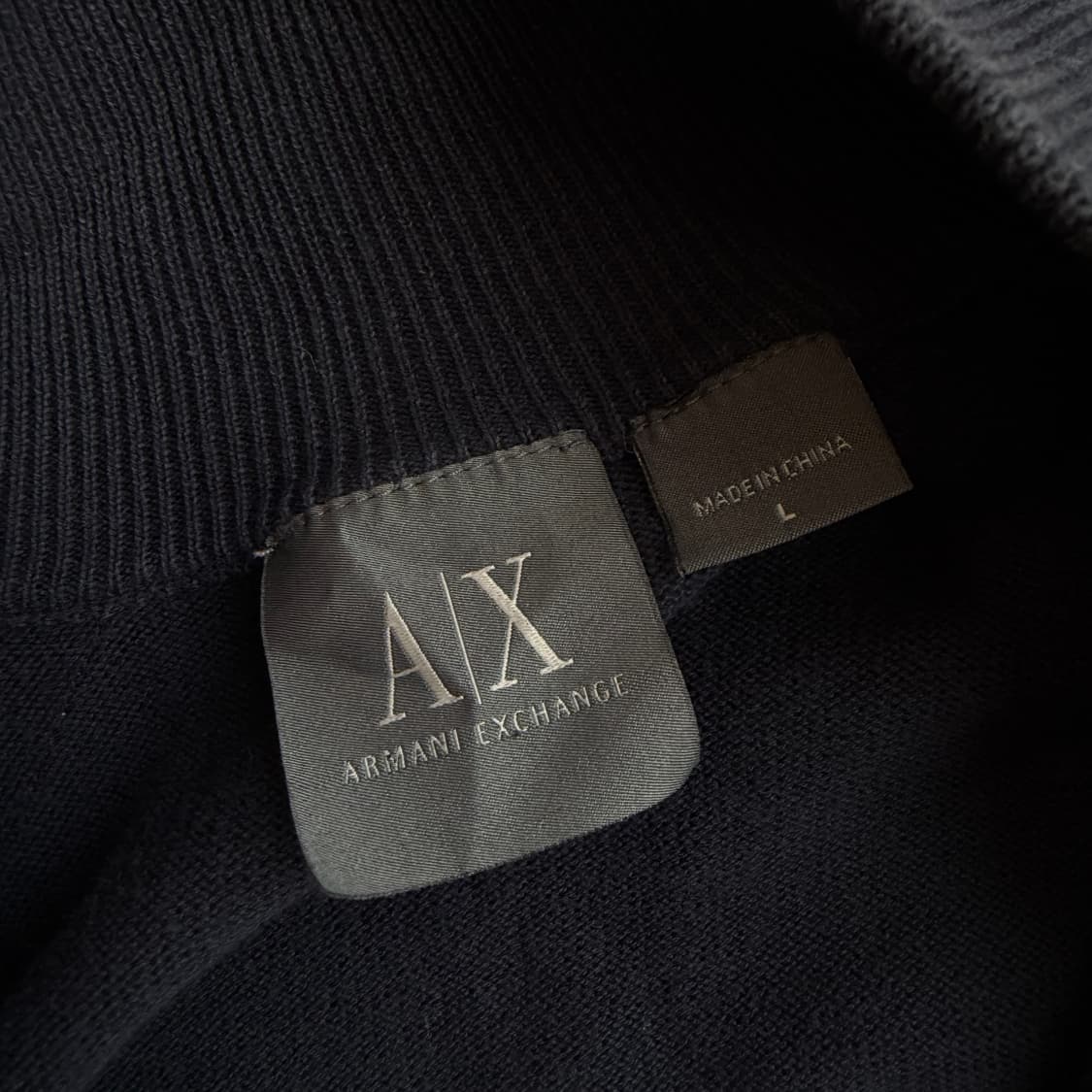 아르마니 익스체인지 니트 집업 상품이미지7