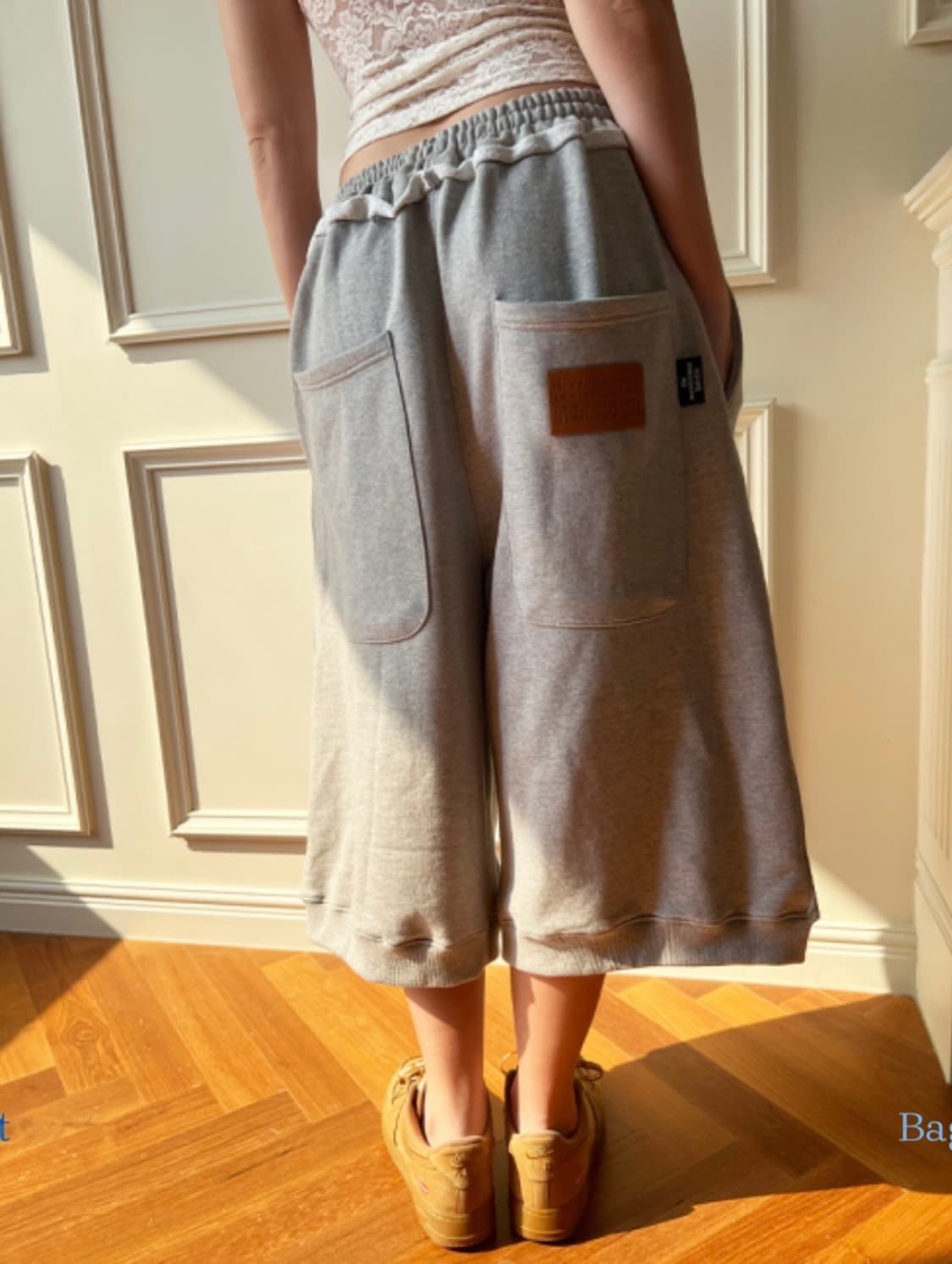 더미스테리어스호텔 스웻 버뮤다 팬츠 상품이미지3