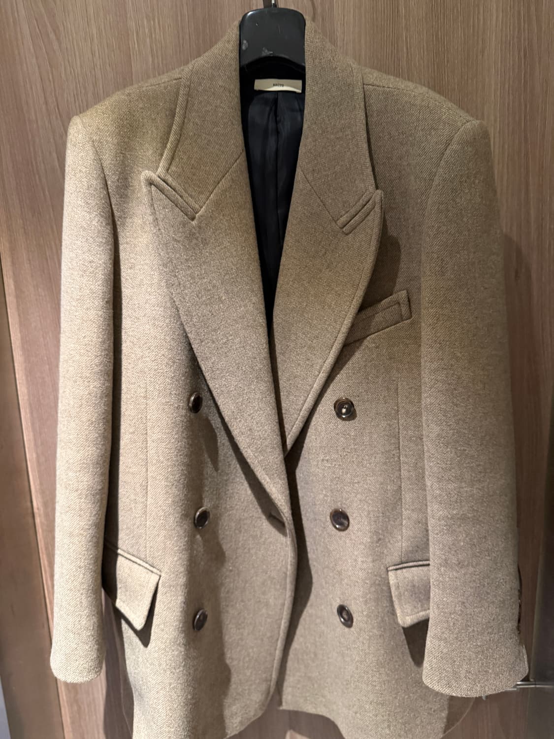 렉토 하프코트 베이지 M 상품이미지1