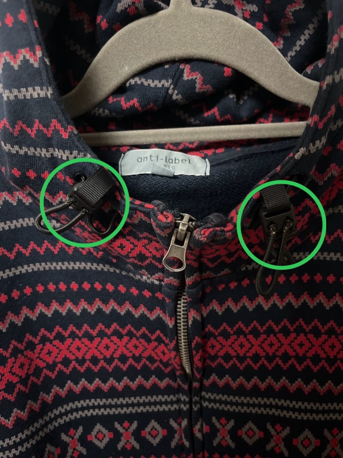 anti-label basic ethnic zip-up hoodie 상품이미지6