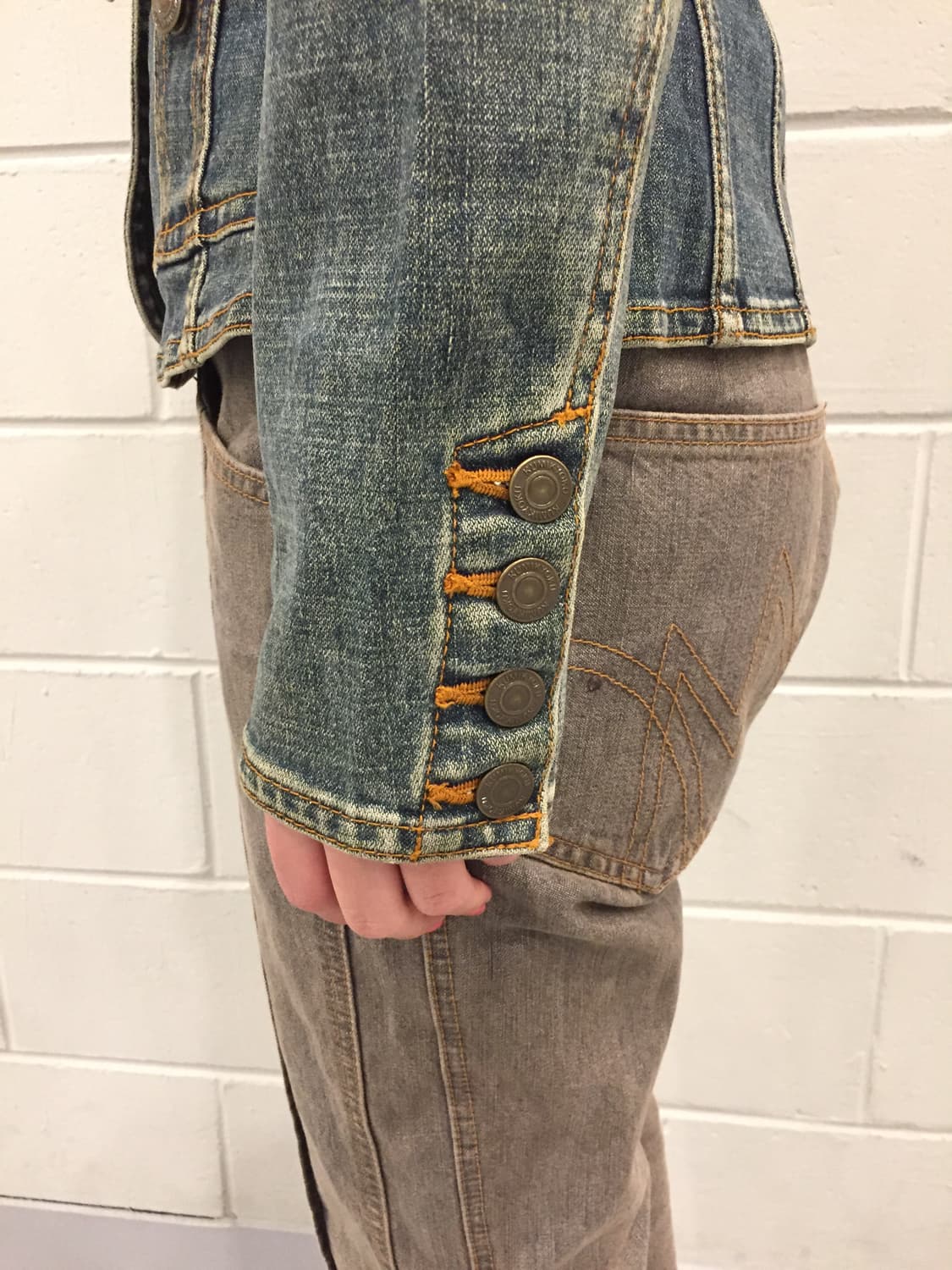 KUMIKYOKU 데님 자켓 상품이미지6