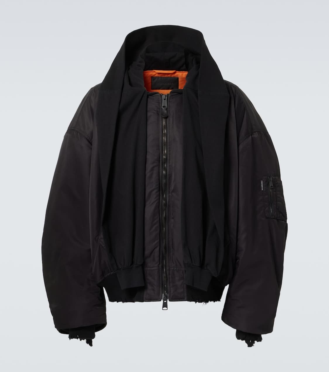 발렌시아가 인코그니토 후드 봄버 L 상품이미지1