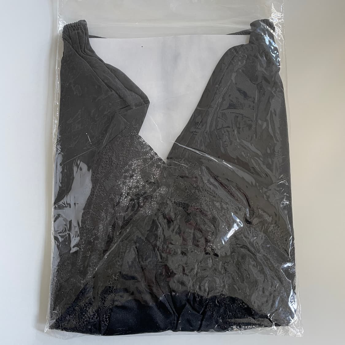 디올 블랙 레이스 슬립 팬츠 새상품 상품이미지4