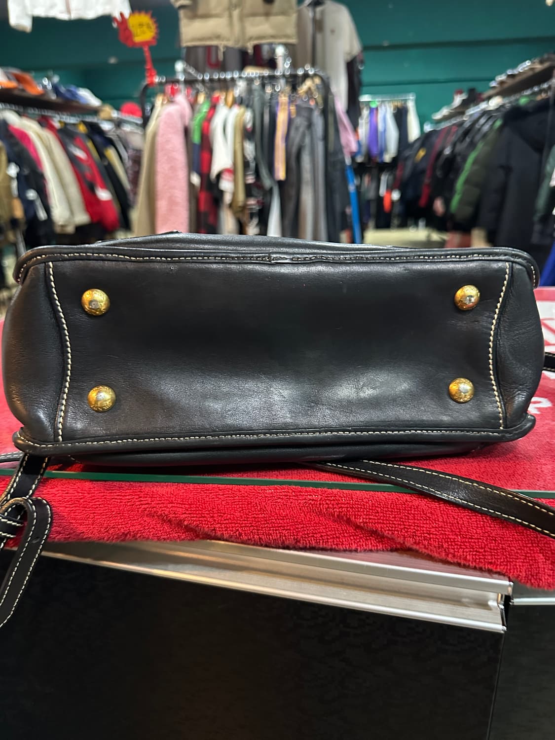 프라다 탑핸들 가죽 크로스백 상품이미지6