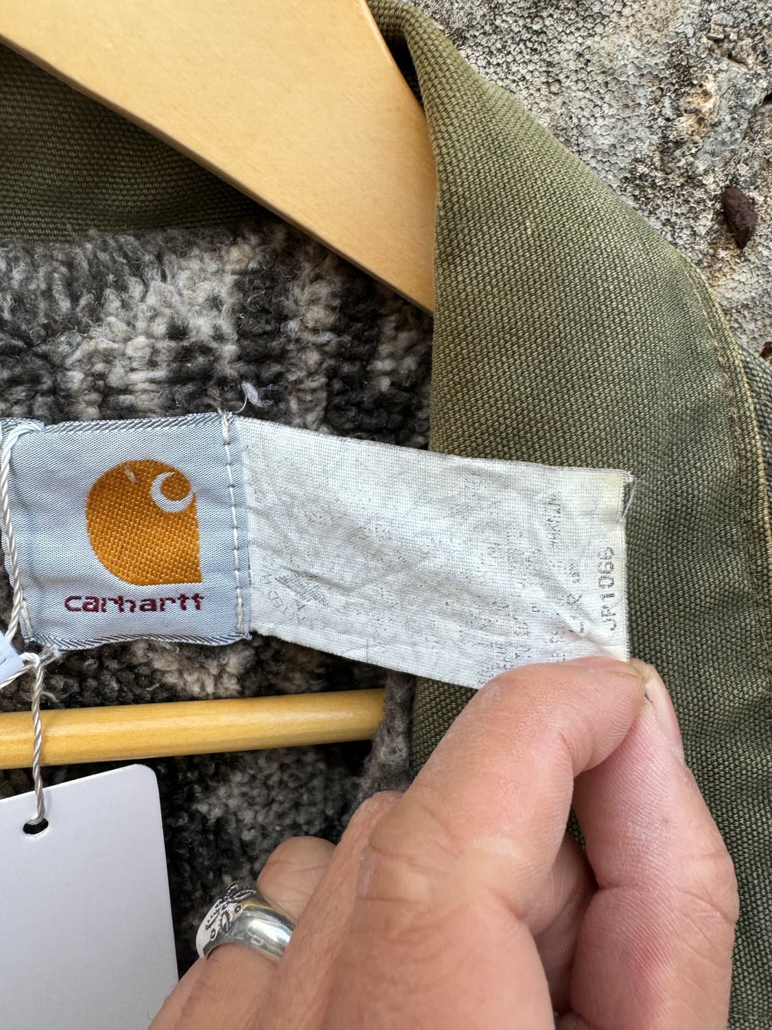 8~90s 칼하트 빈티지 jp1066 폴로 덩가리 디트로이트 워크 자켓 상품이미지9