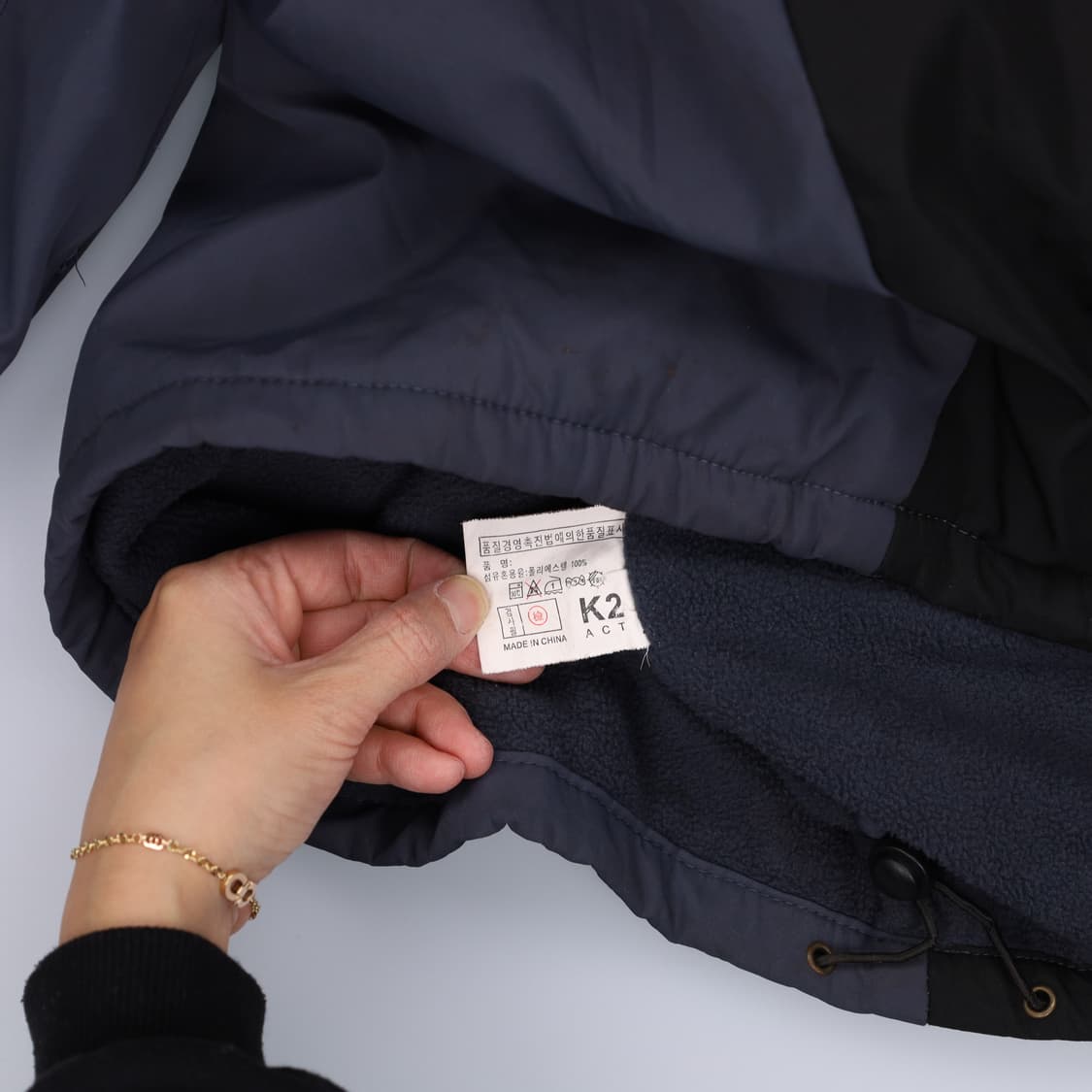 [95] K2로고 남성 후리스 바람막이 자켓 1128HR1 상품이미지8