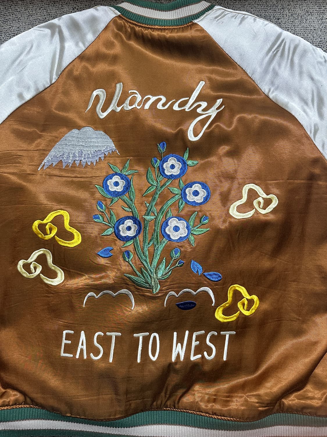 반디더핑크 리버시블 스카잔 자켓 상품이미지4