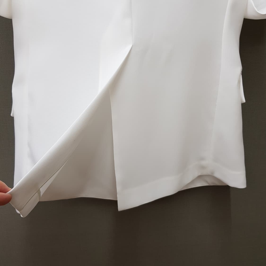 ORR 오르 2023 노카라 반소매 자켓 s사이즈 상품이미지5