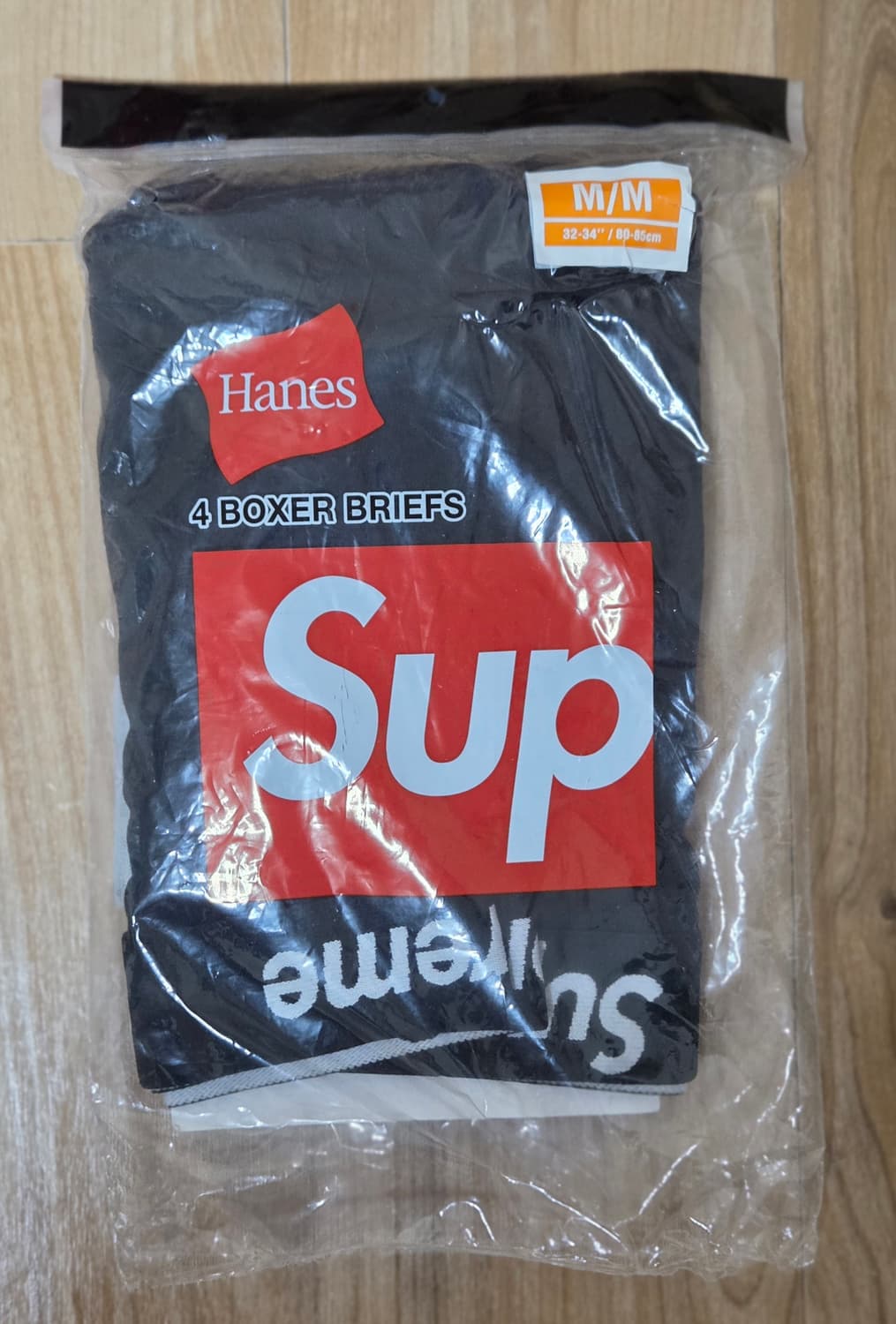 Supreme Boxer briefs 팬티 2장(흰검 섞어서 가능) 상품이미지1