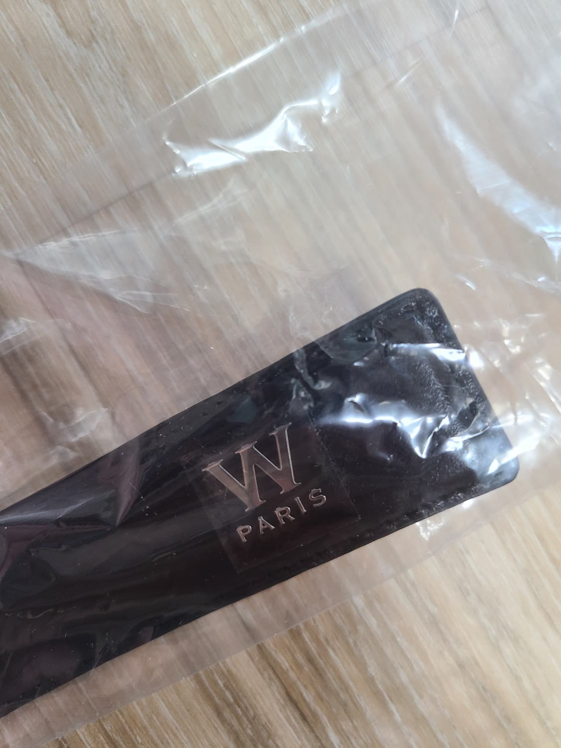 [정품/새상품] 우영미 블랙 스몰 로고 레더 벨트 상품이미지4