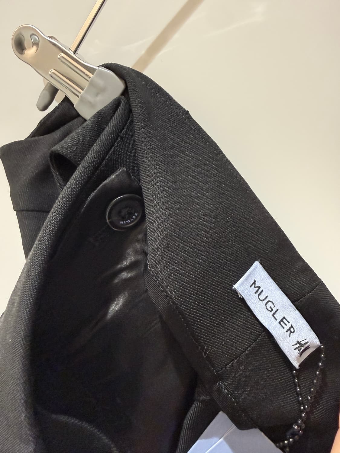 Mugler H&M 콜라보 슬랙스 38 상품이미지4