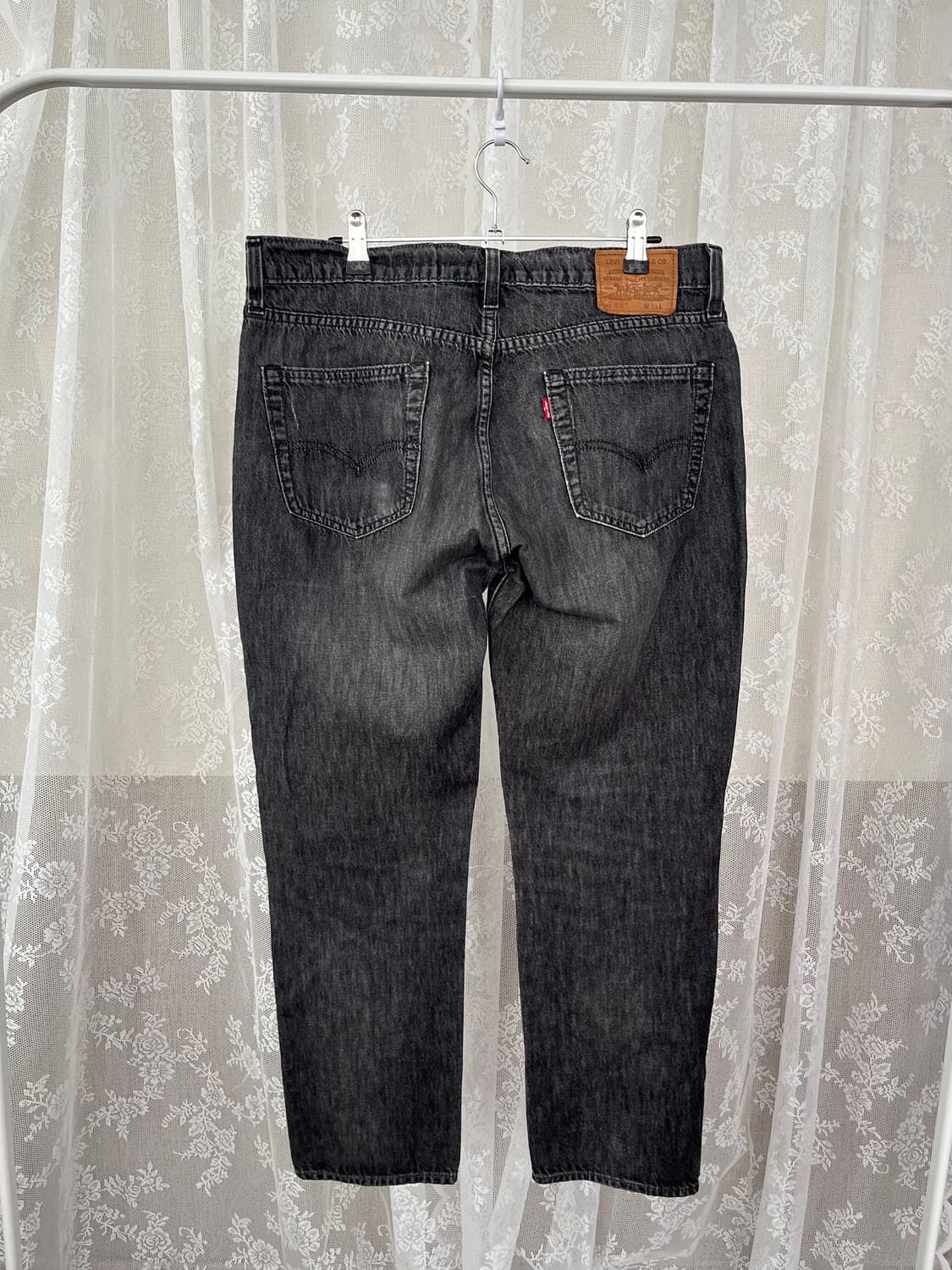 34) 리바이스 511 퍼포먼스 데님 청바지 흑청 상품이미지2