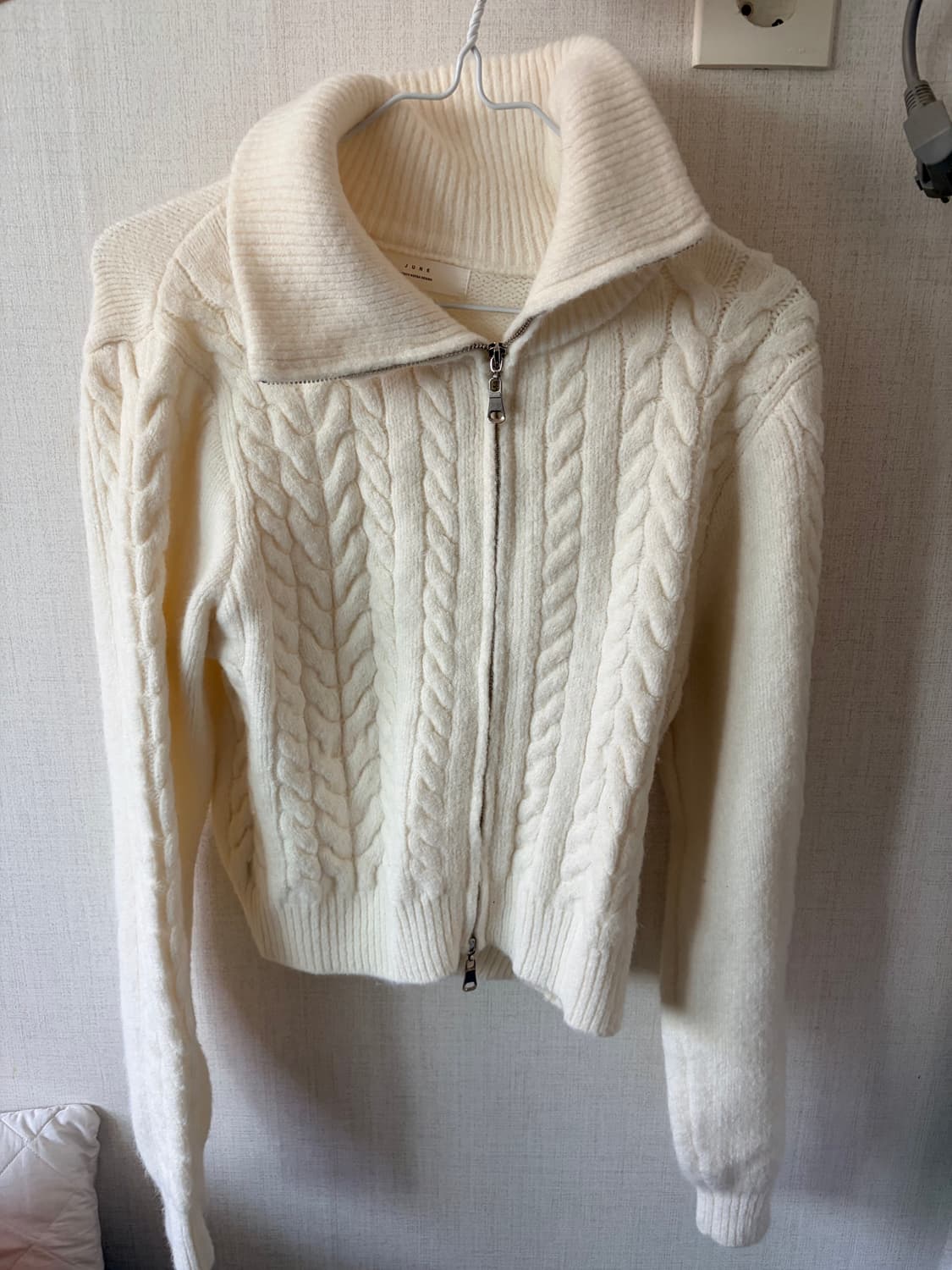 니트집업(하이넥) 상품이미지1