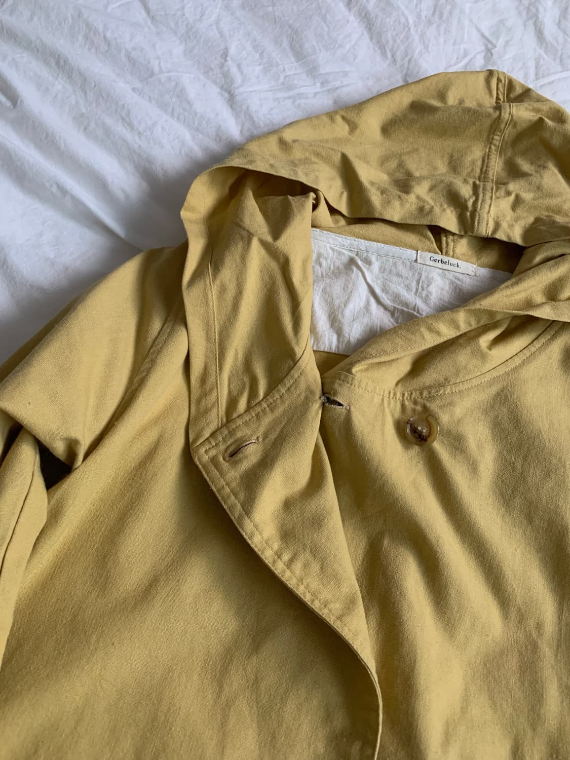 노랑 후디 코튼 점퍼 상품이미지5