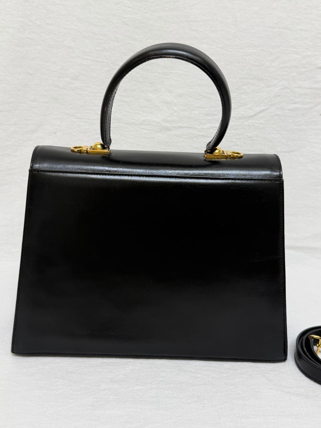 페라가모 간치니 블랙 켈리백 토트백 차정원백 상품이미지9