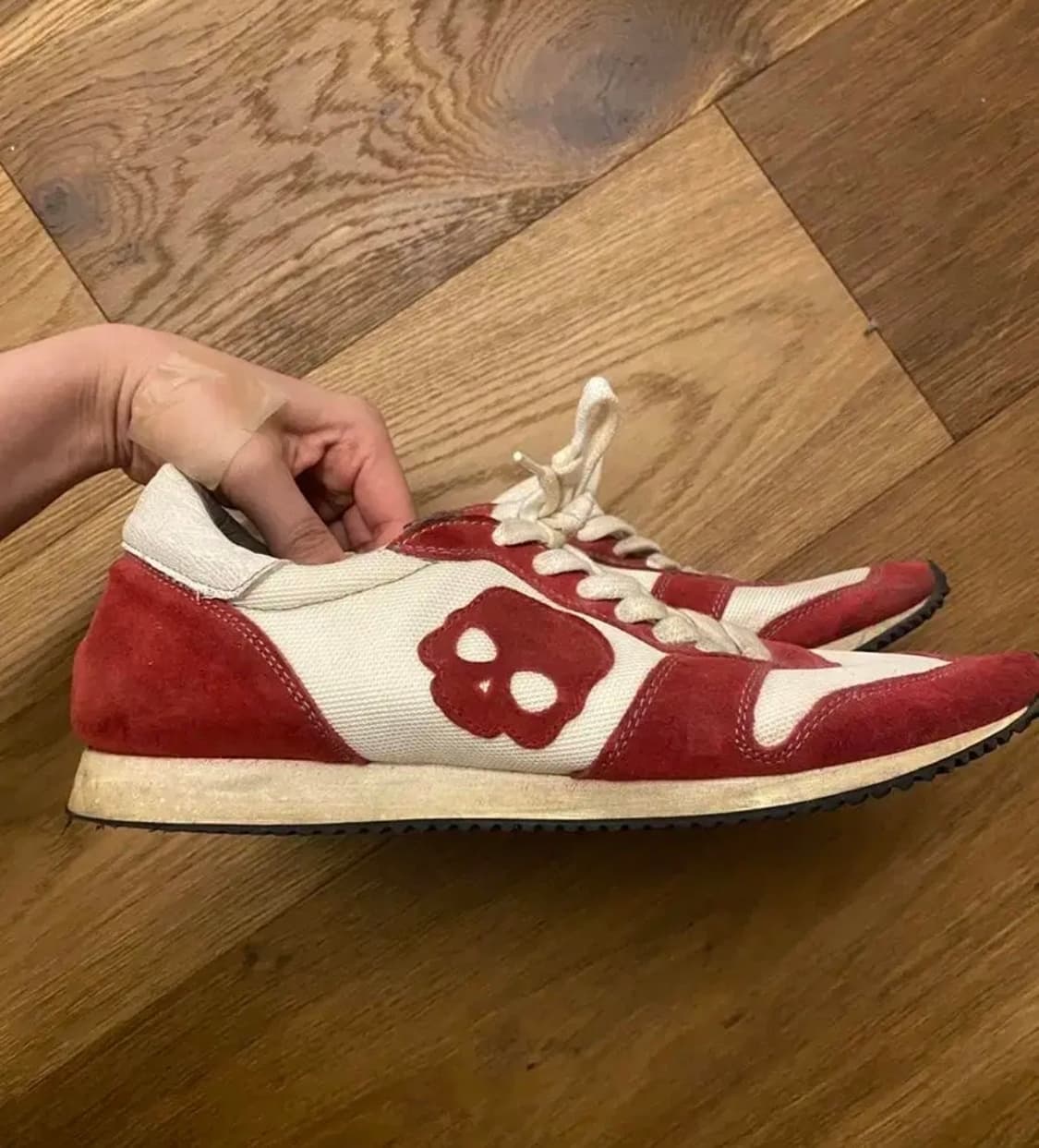 하이드로겐 운동화 레드 265mm 상품이미지3