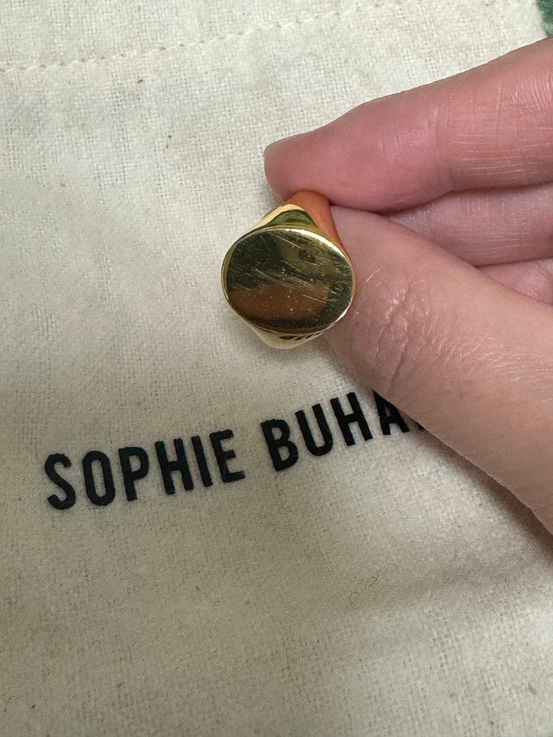 Sophie buhai gold large signet ring 상품이미지7