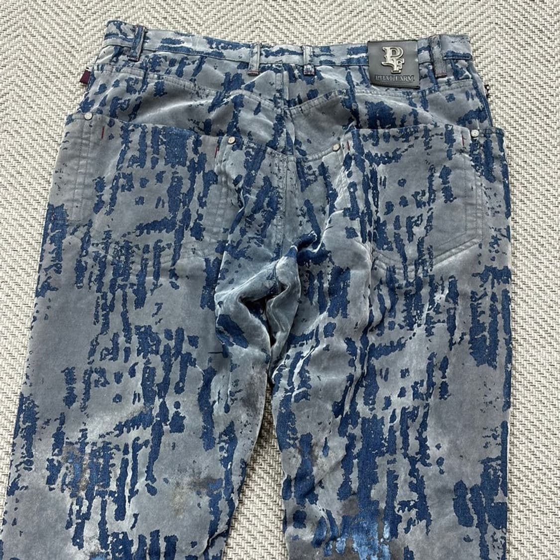 팻팜 디테일 데님팬츠 v2719  상품이미지4