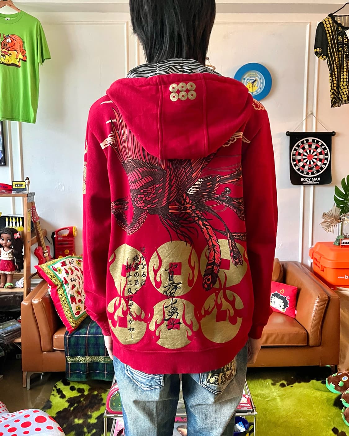 2000s SENBU Japan Oriental Hood Zipup 상품이미지3