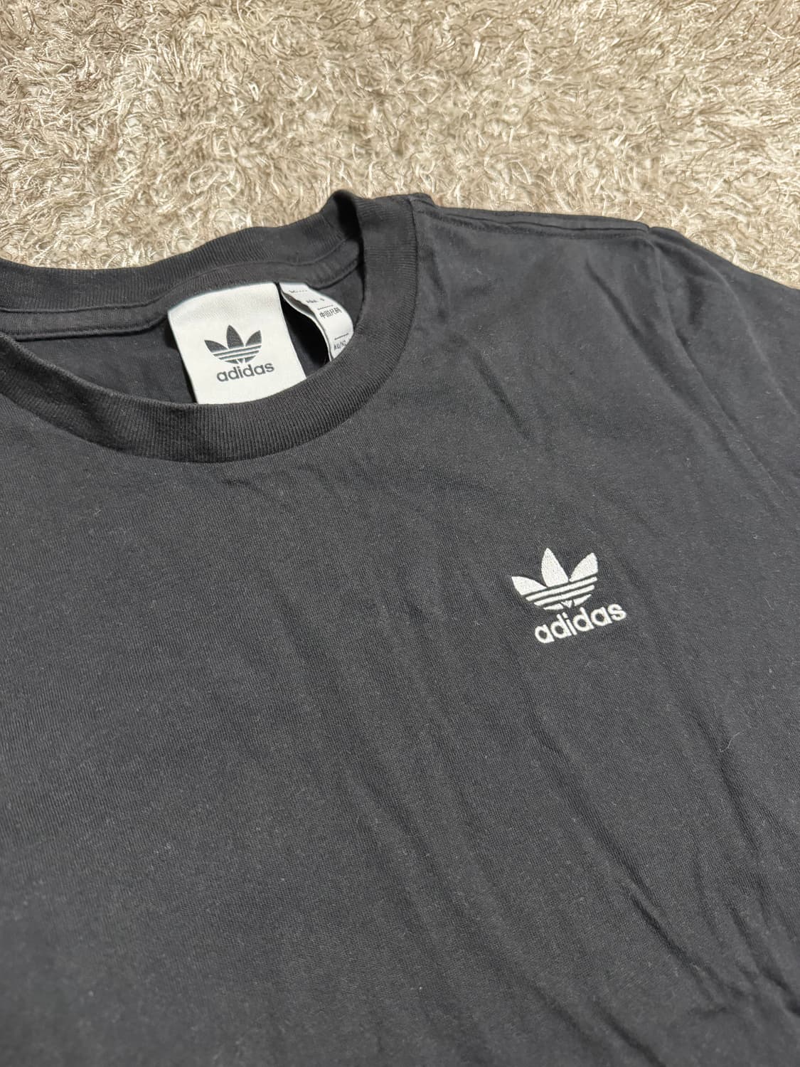 [S] 아디다스 에센셜 반팔티 블랙 상품이미지1