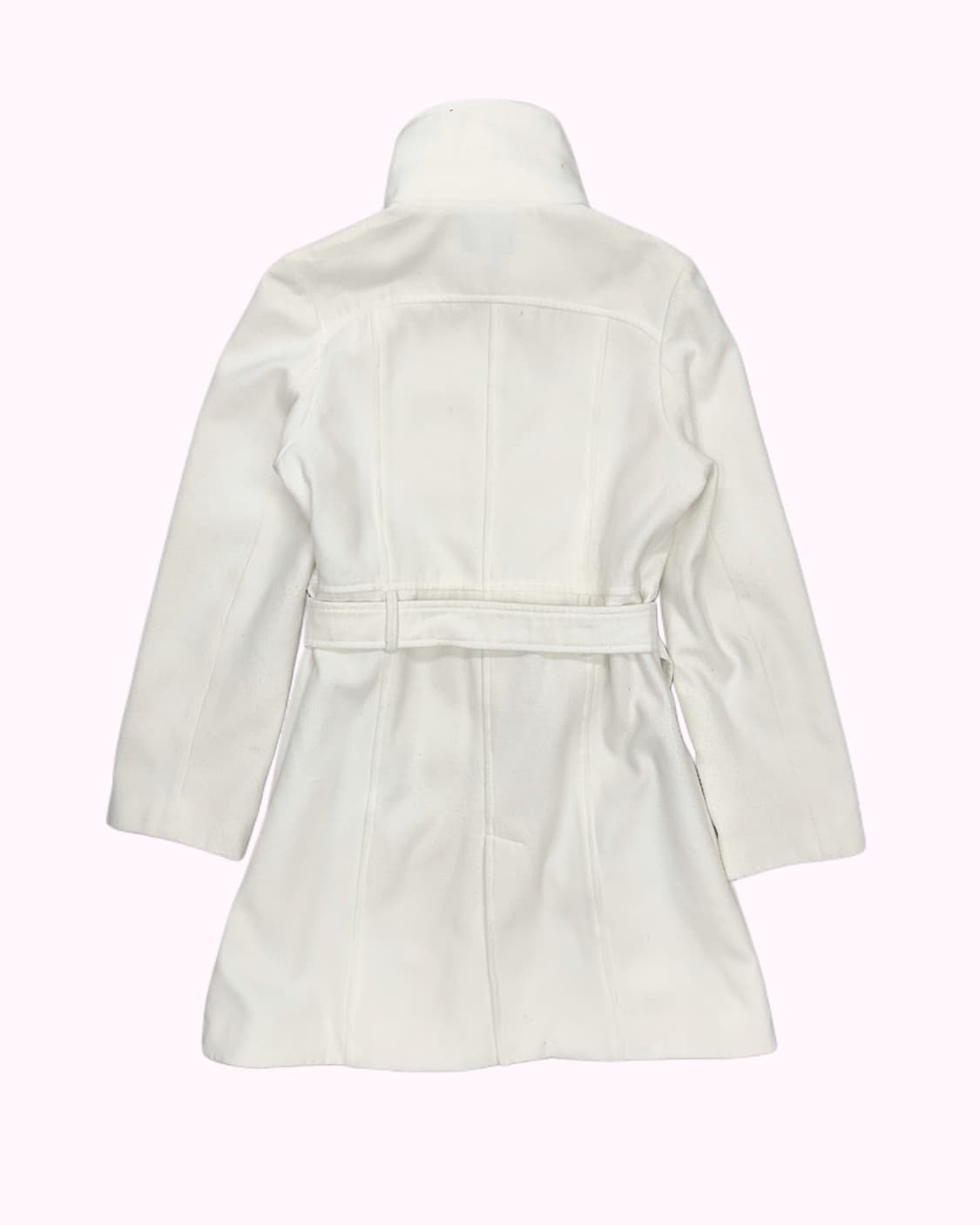 white belted fur collar coat 상품이미지5