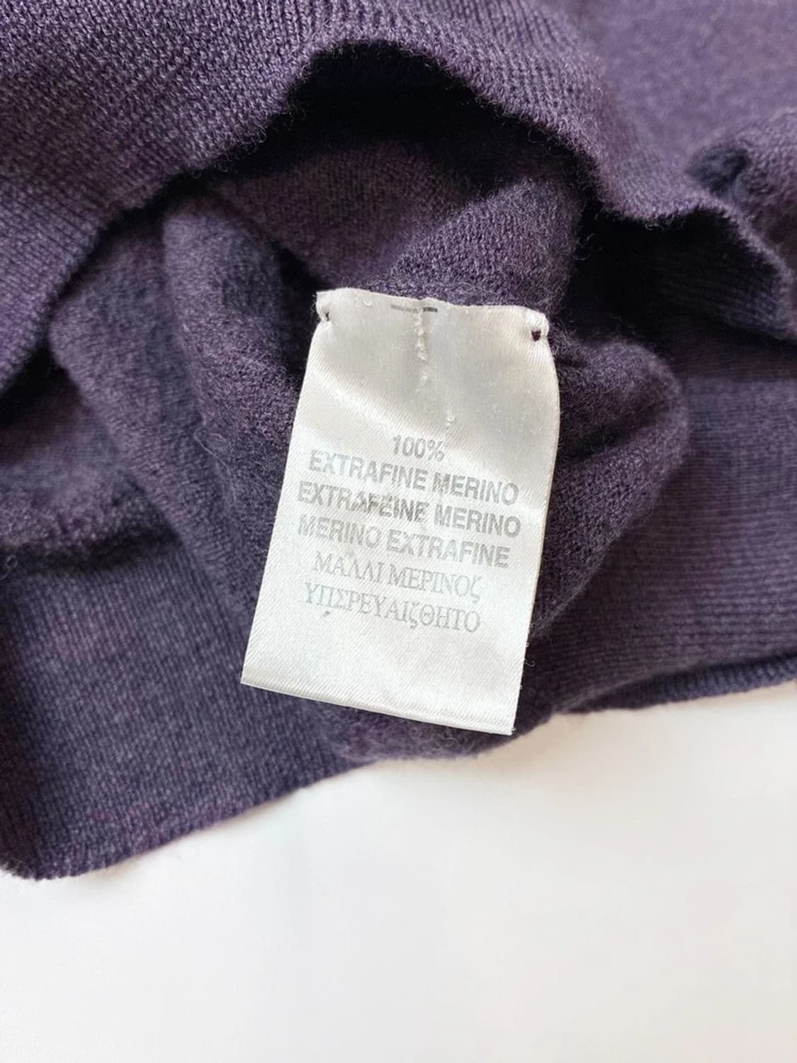 버버리 런던 00s 메리노울 카라 니트 PN5124 상품이미지8