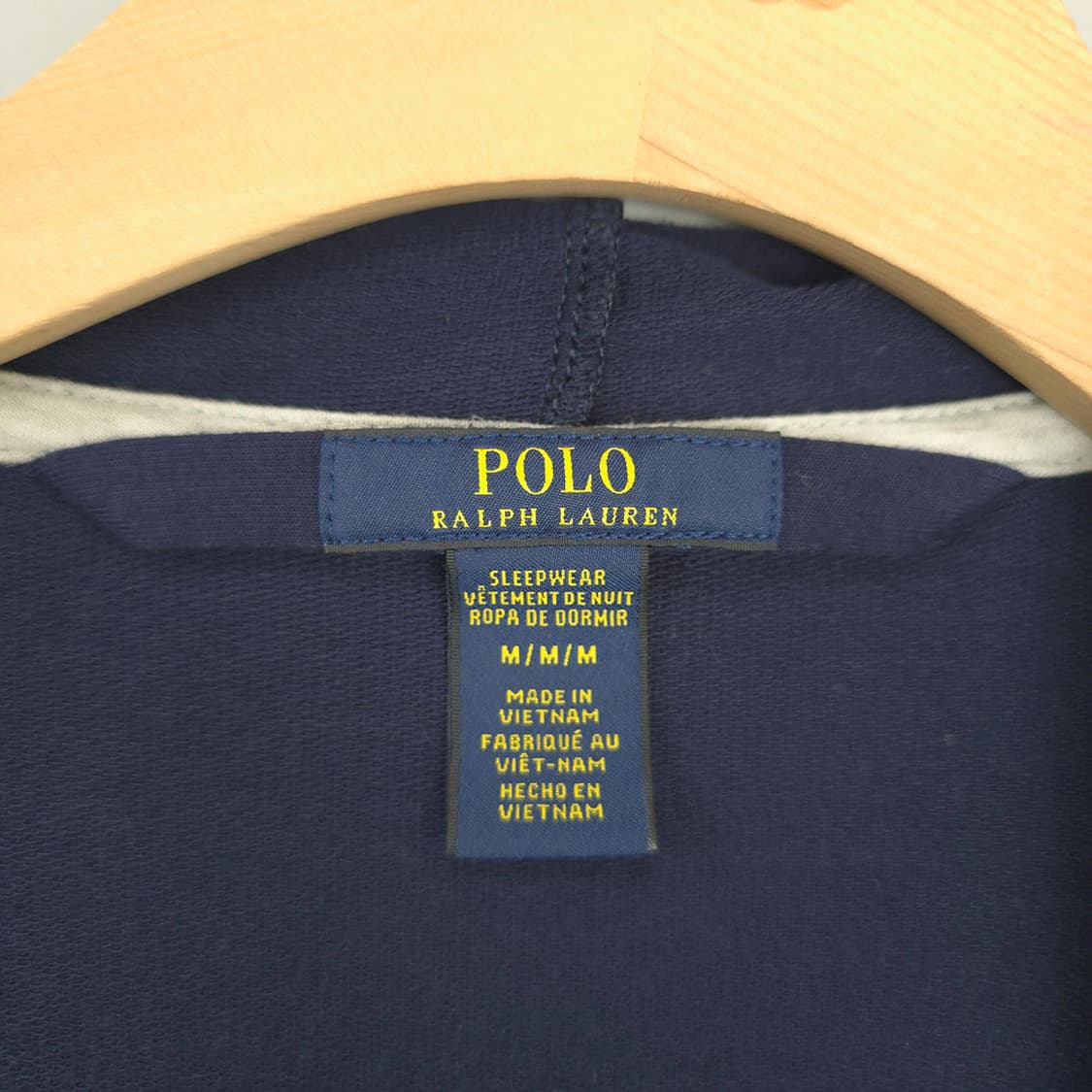 폴로 랄프로렌 POLO RALPH LAUREN 로고 후드 가운 M 상품이미지8