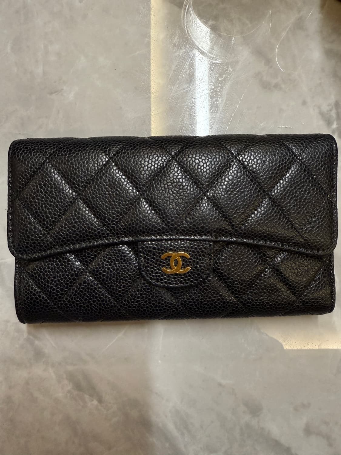 샤넬 정품 캐비어 장지갑 상품이미지2