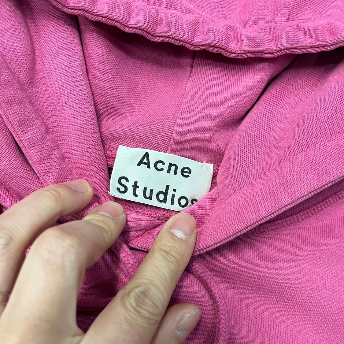 아크네 스튜디오 크롭 후드 상품이미지4