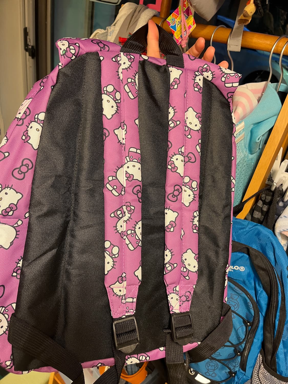 2015 홋카이도 퍼플 키티 백팩 🎒 상품이미지4