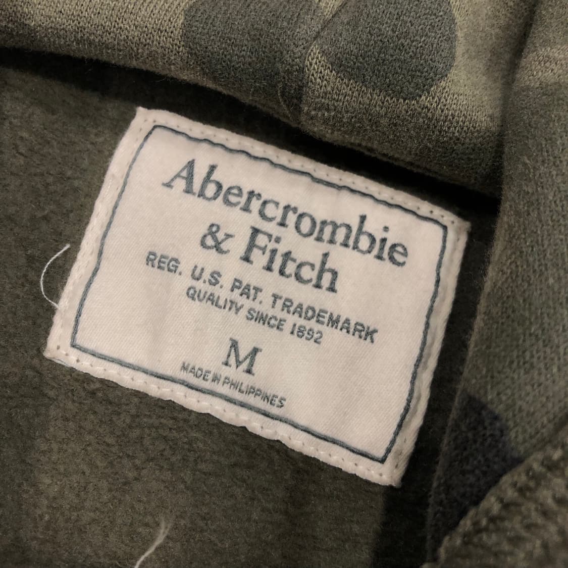 아베크롬비 카모 후드집업 상품이미지4