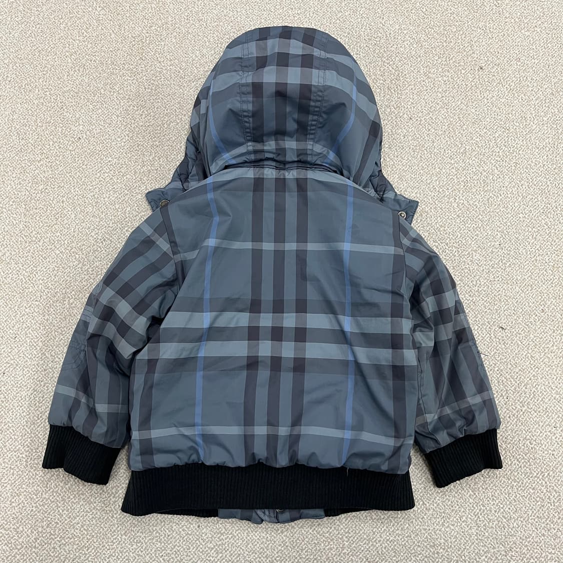 3Y 버버리 키즈 체크 후드 패딩 0224M 상품이미지7