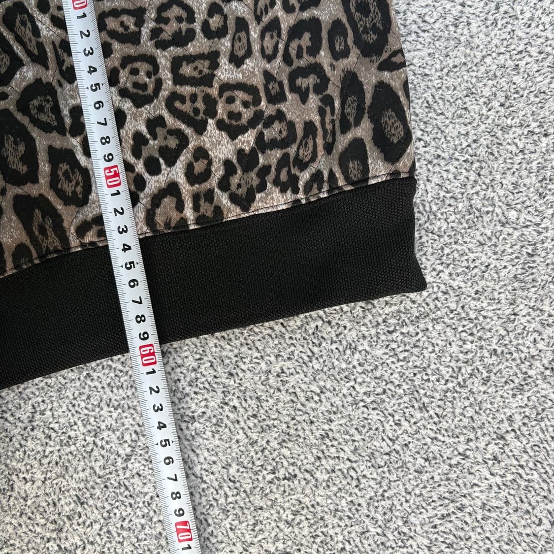 XS NBA 시카고불스 누빔 호피 맨투맨 0303J 상품이미지6