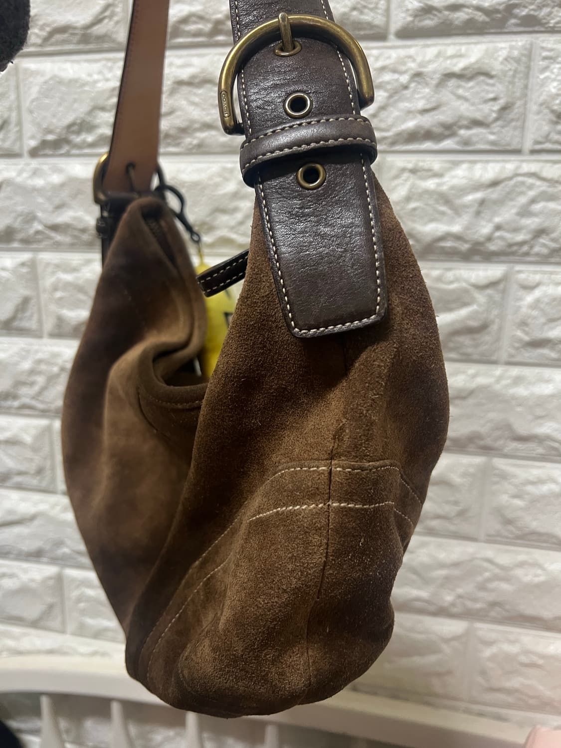 coach 코치 스웨이드 호보백 상품이미지5