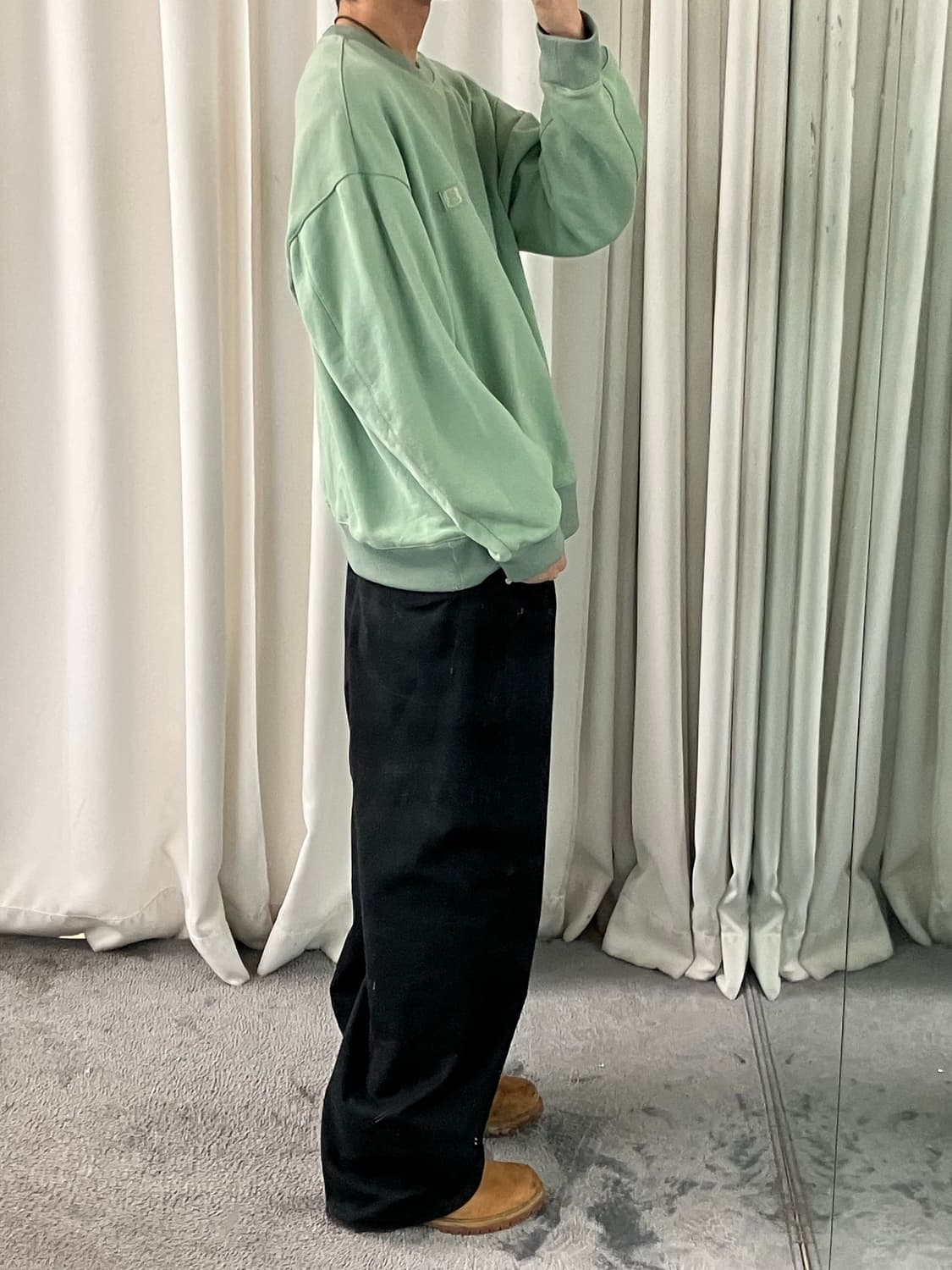 솔리드옴므 로고 스웨트셔츠 50 상품이미지9