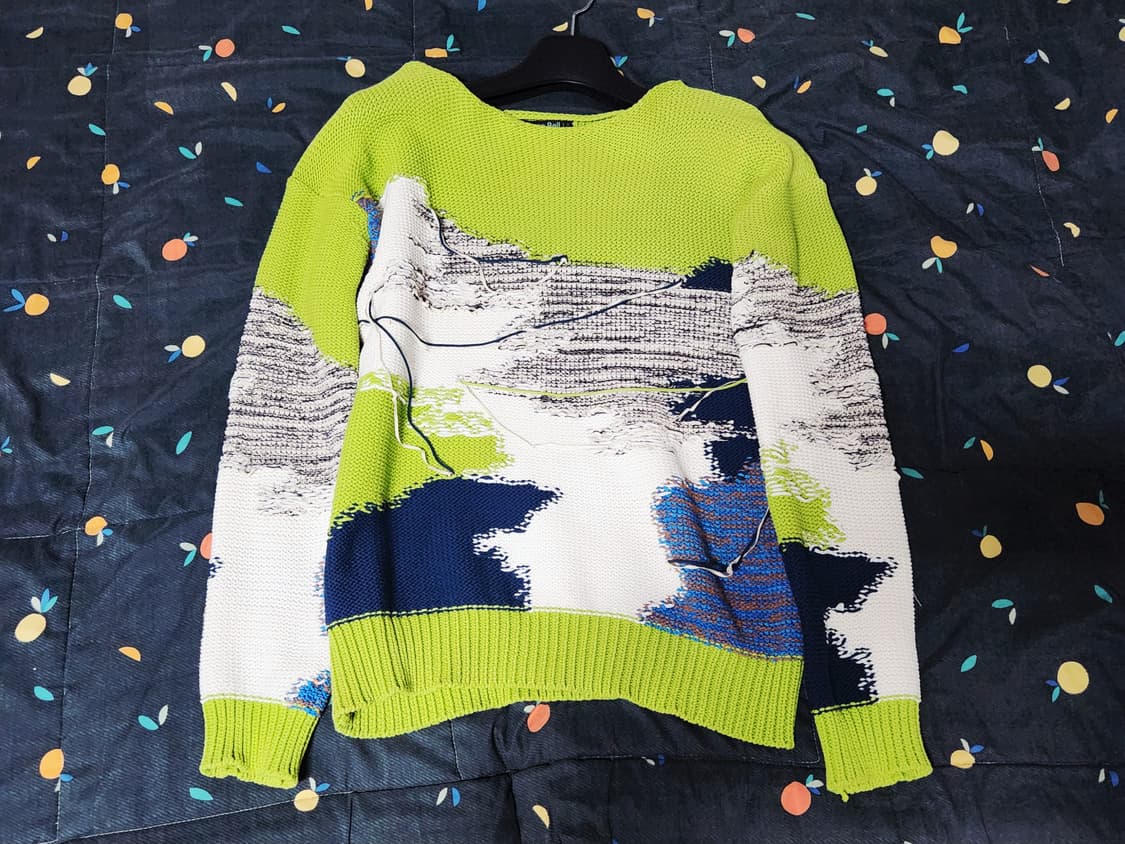 앤더슨벨 프랑 인타르시아 니트(S) 상품이미지1