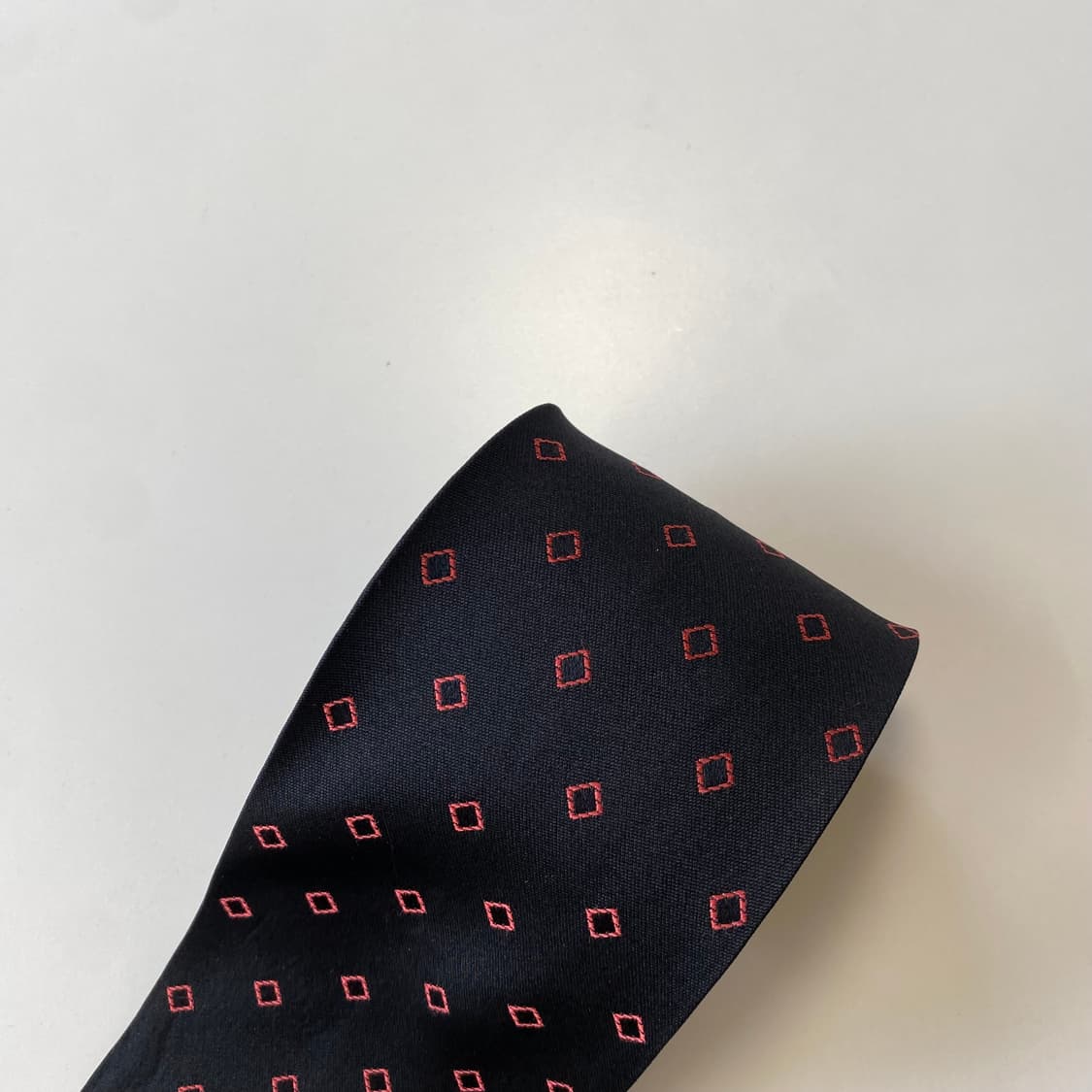 샤르베(Charvet) 명품 정품 블랙넥타이 7.8cm 상품이미지7