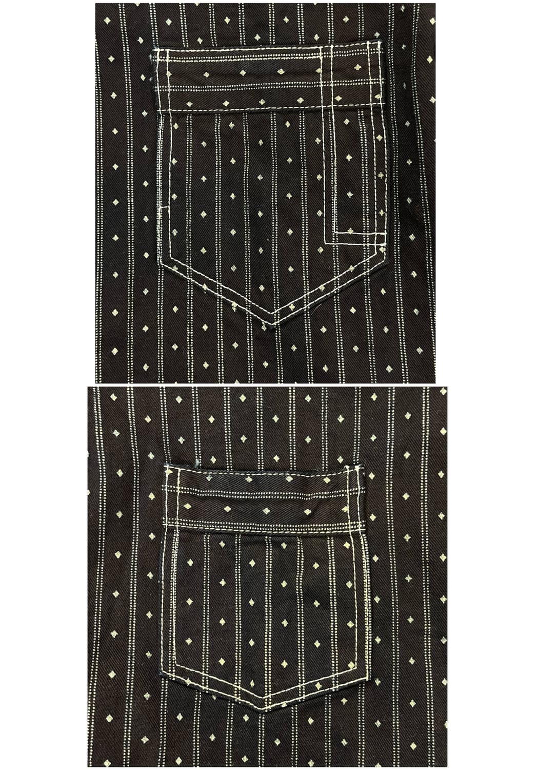 브론슨 와바시 셔츠 네이비 XL #csz1789 상품이미지4