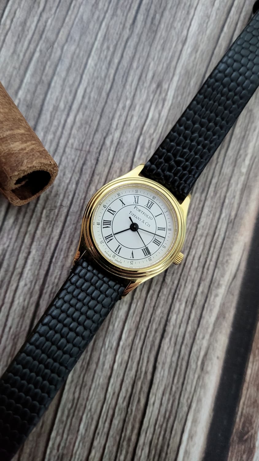 [연말세일] 정품 티파니 포트폴리오 쿼츠 시계 상품이미지6