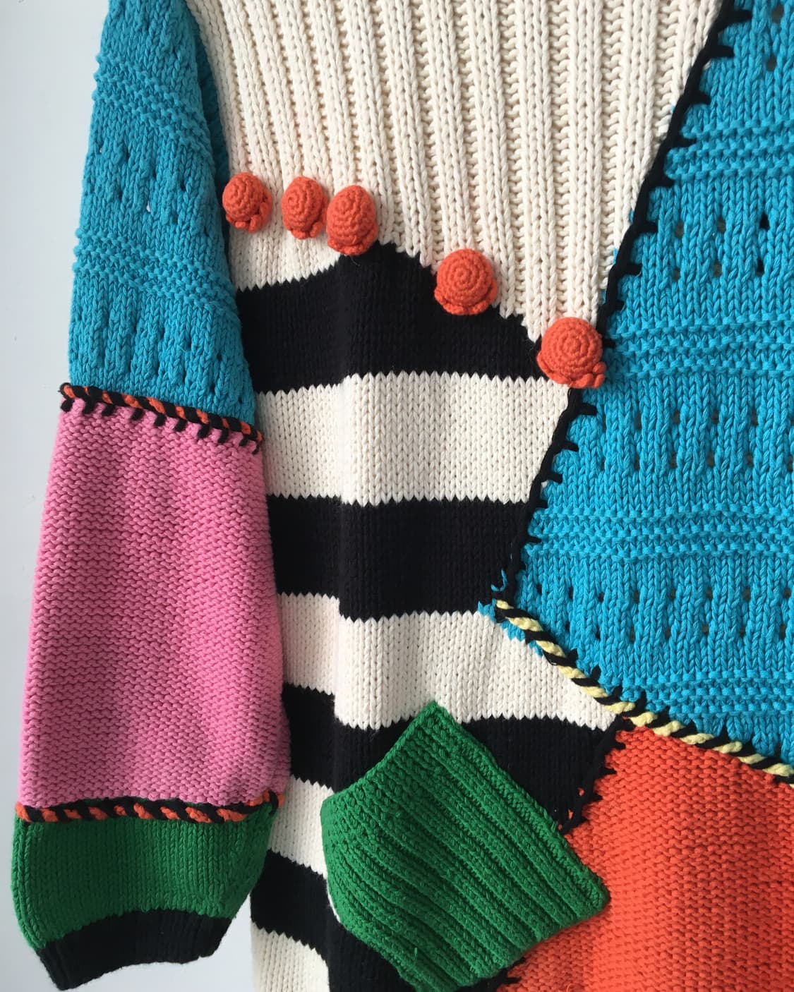 patch point knit 상품이미지5