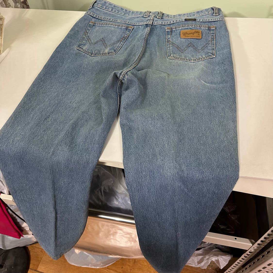 XXL 렝글러 레귤러핏 헤비데님 청바지 데님팬츠 상품이미지7