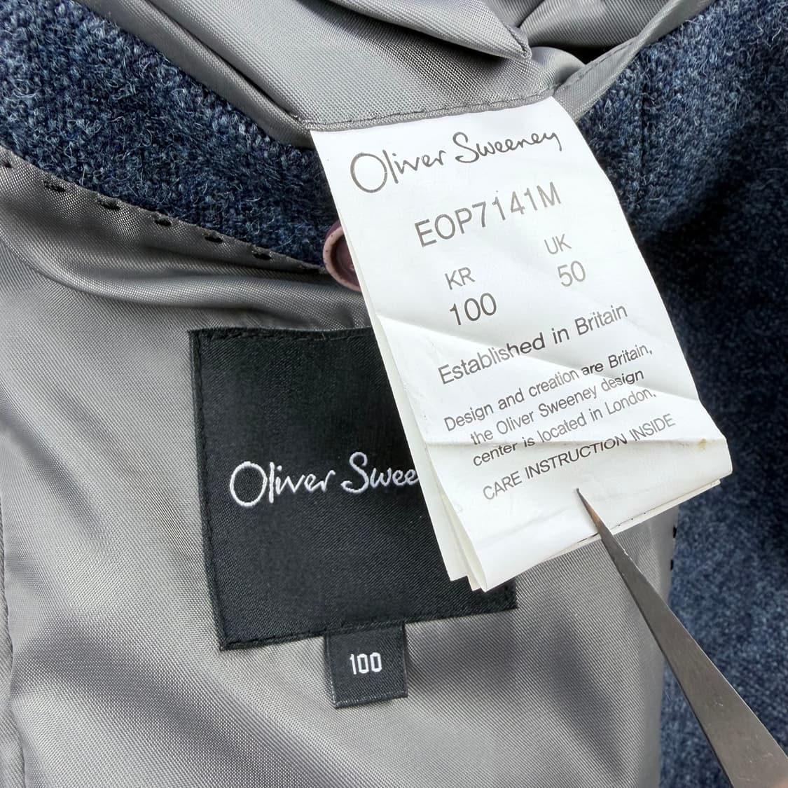 올리버스위니 아브라함문 트위드 자켓 상품이미지6