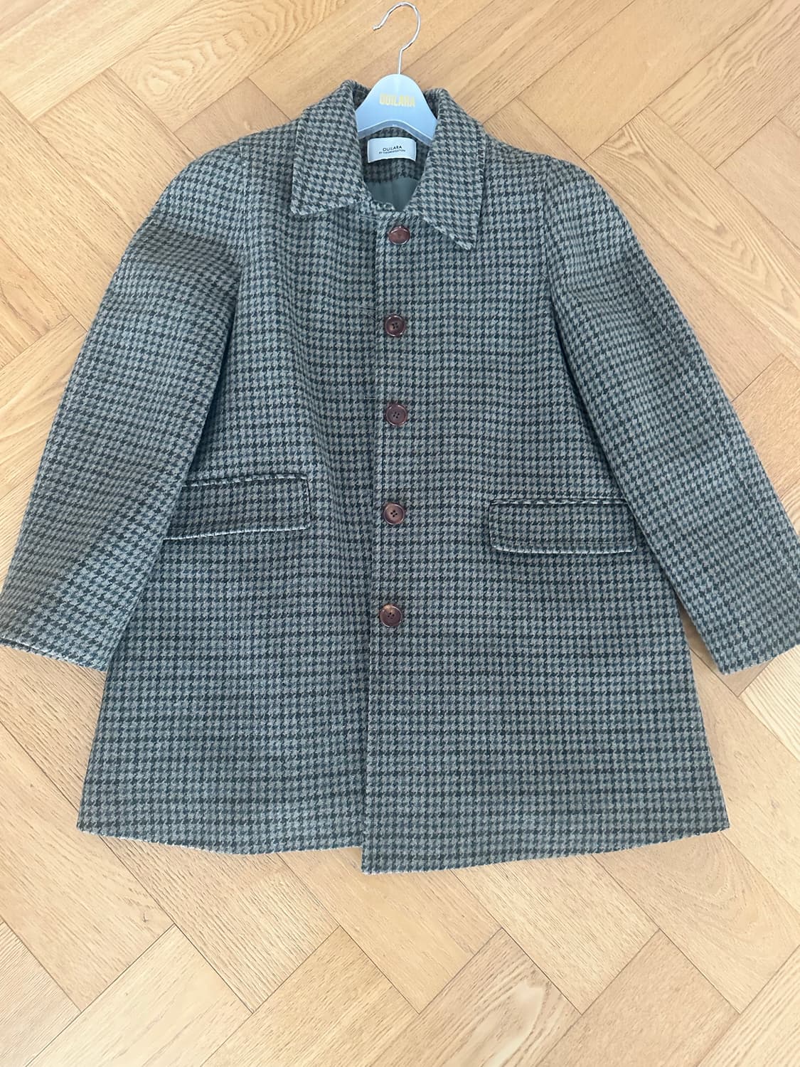 위라라 프린세스 코트 체크 상품이미지5