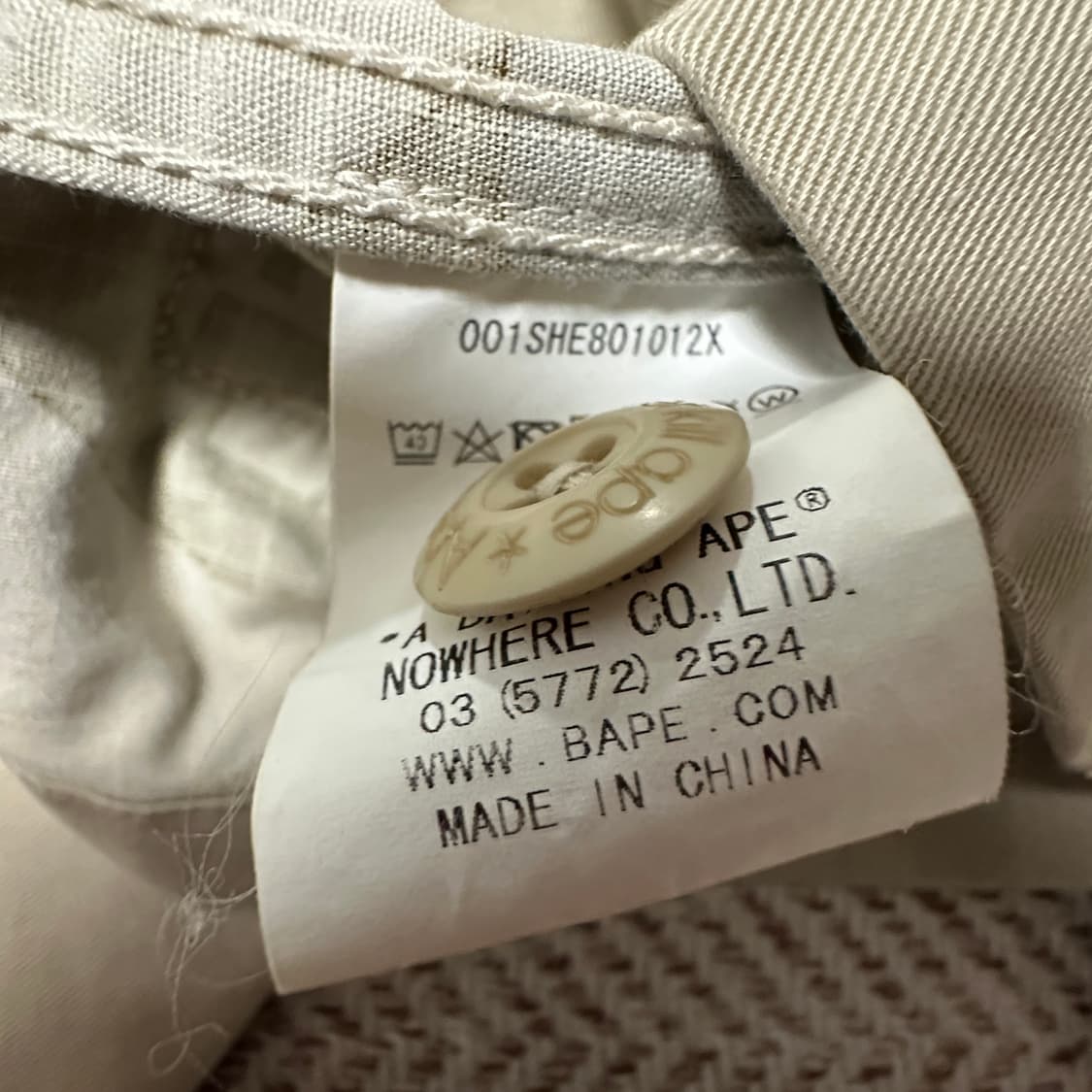 BAPE military jacket 상품이미지5