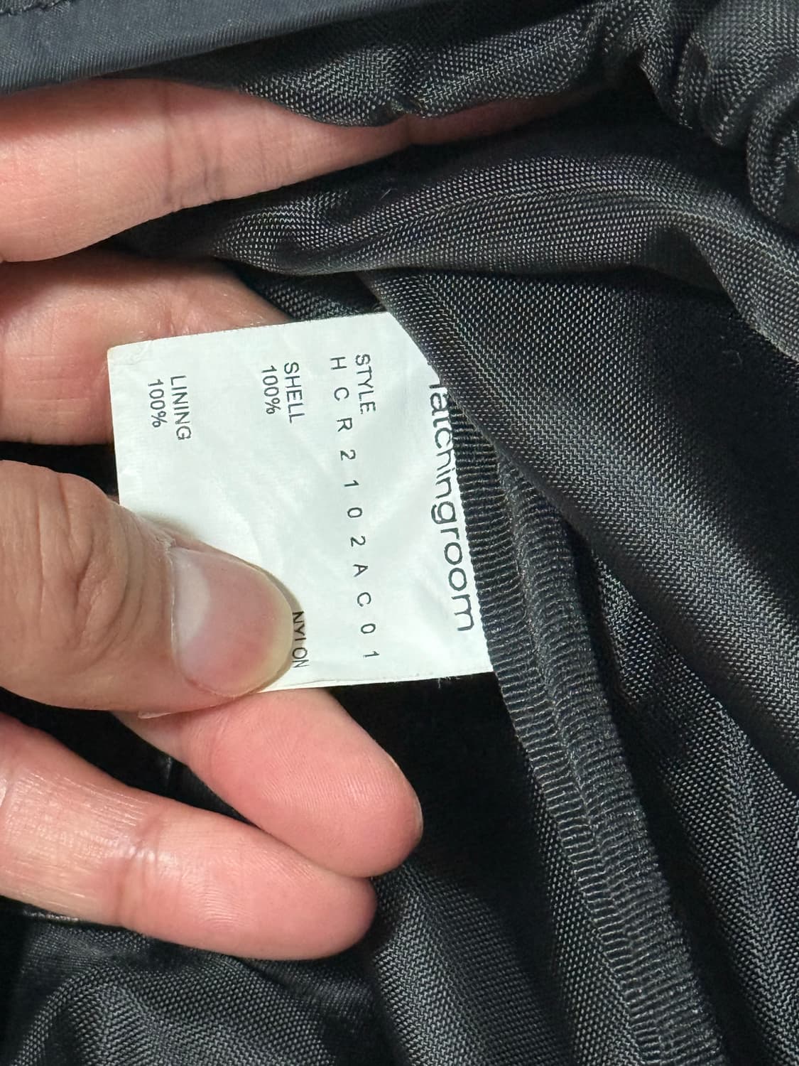 해칭룸 웨이비 하이 덴시티 나일론 백 가방 상품이미지4