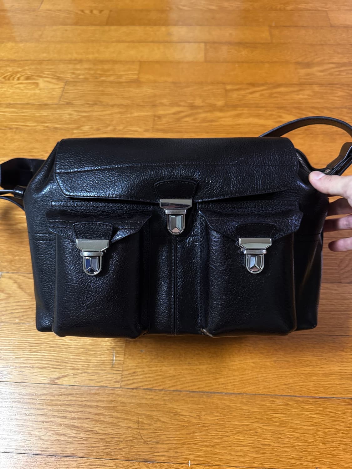 르메르 기어백 미디움 에스프레소 상태 A  상품이미지2