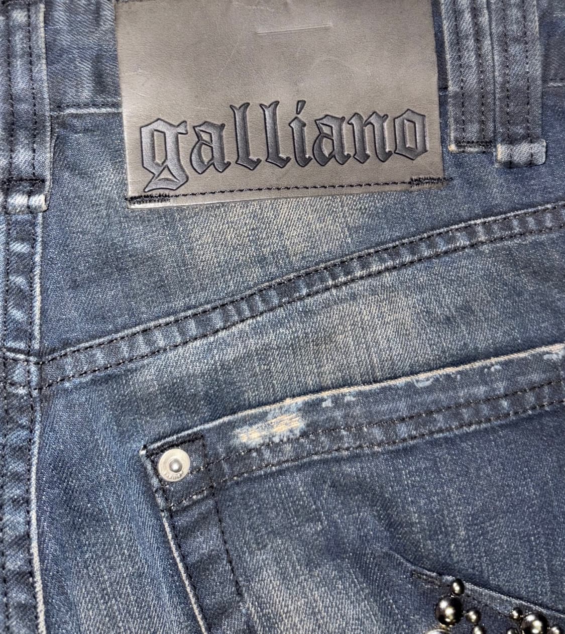 2006 John Galliano Studed Denim 상품이미지6
