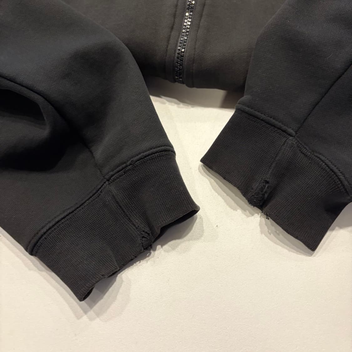 [XL] 90s 퀵실버 빈티지 빅로고 블랙 후드집업 D597 상품이미지5