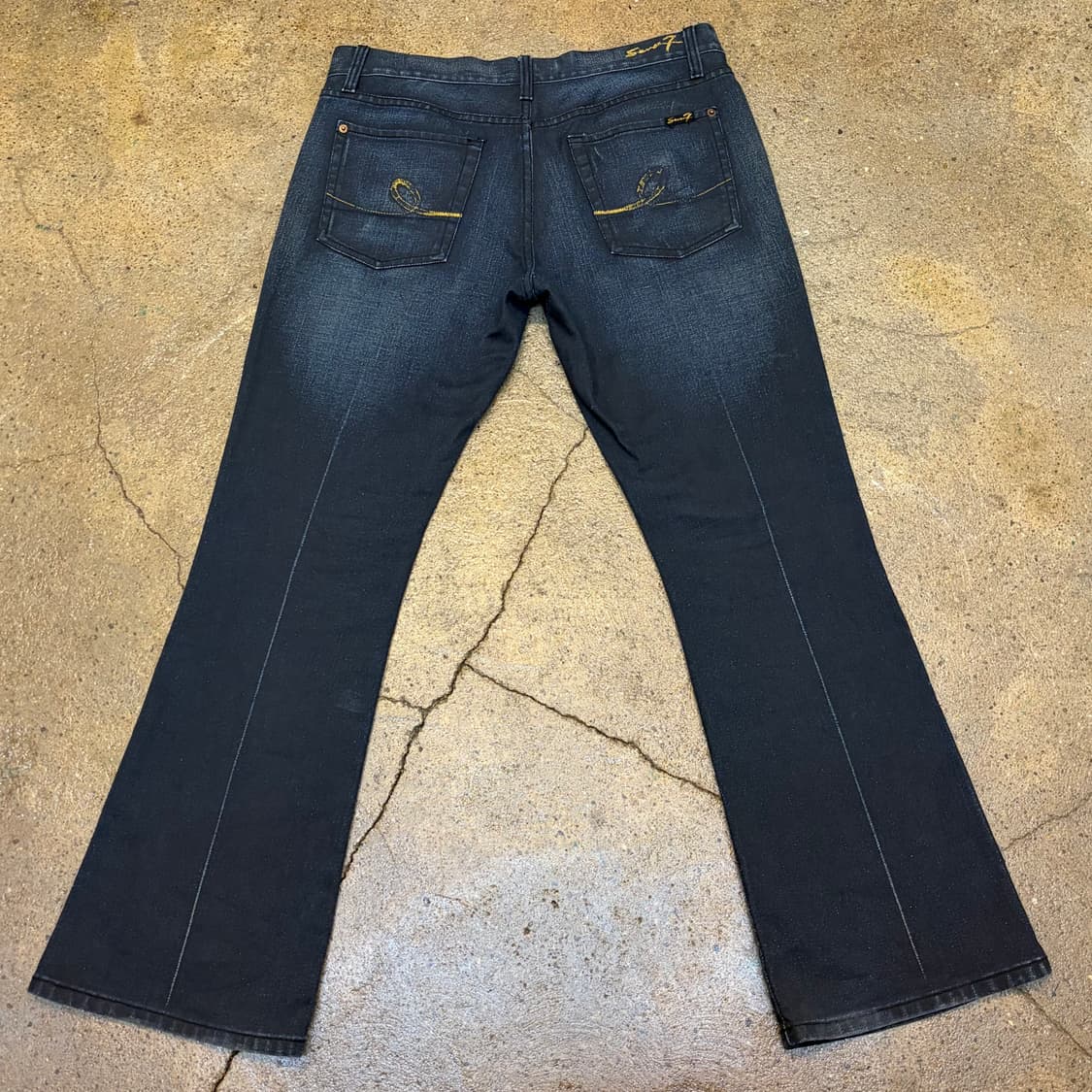 미국 빈티지 세븐진 로우라이즈 부츠컷 청바지 상품이미지6