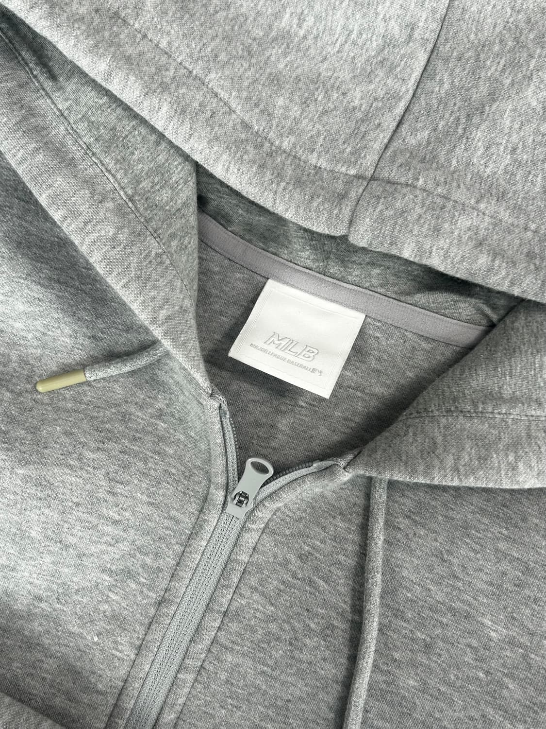 MLB 뉴욕 양키즈 그레이 스몰로고 후드집업 2XL 상품이미지5